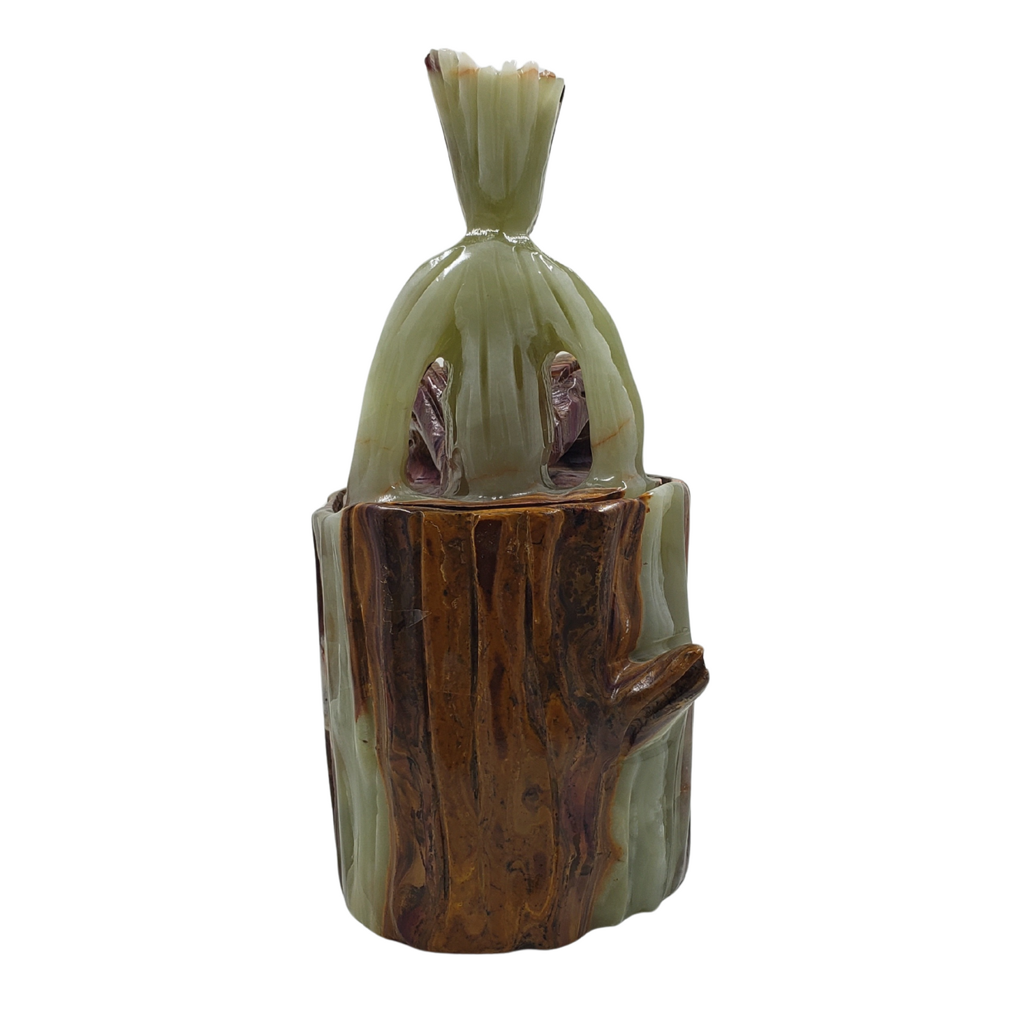 Groot Green Onyx Carving