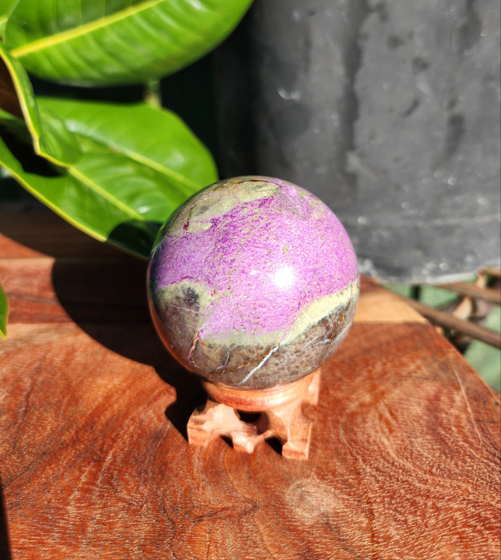 Atlantisite Stichtite Sphere