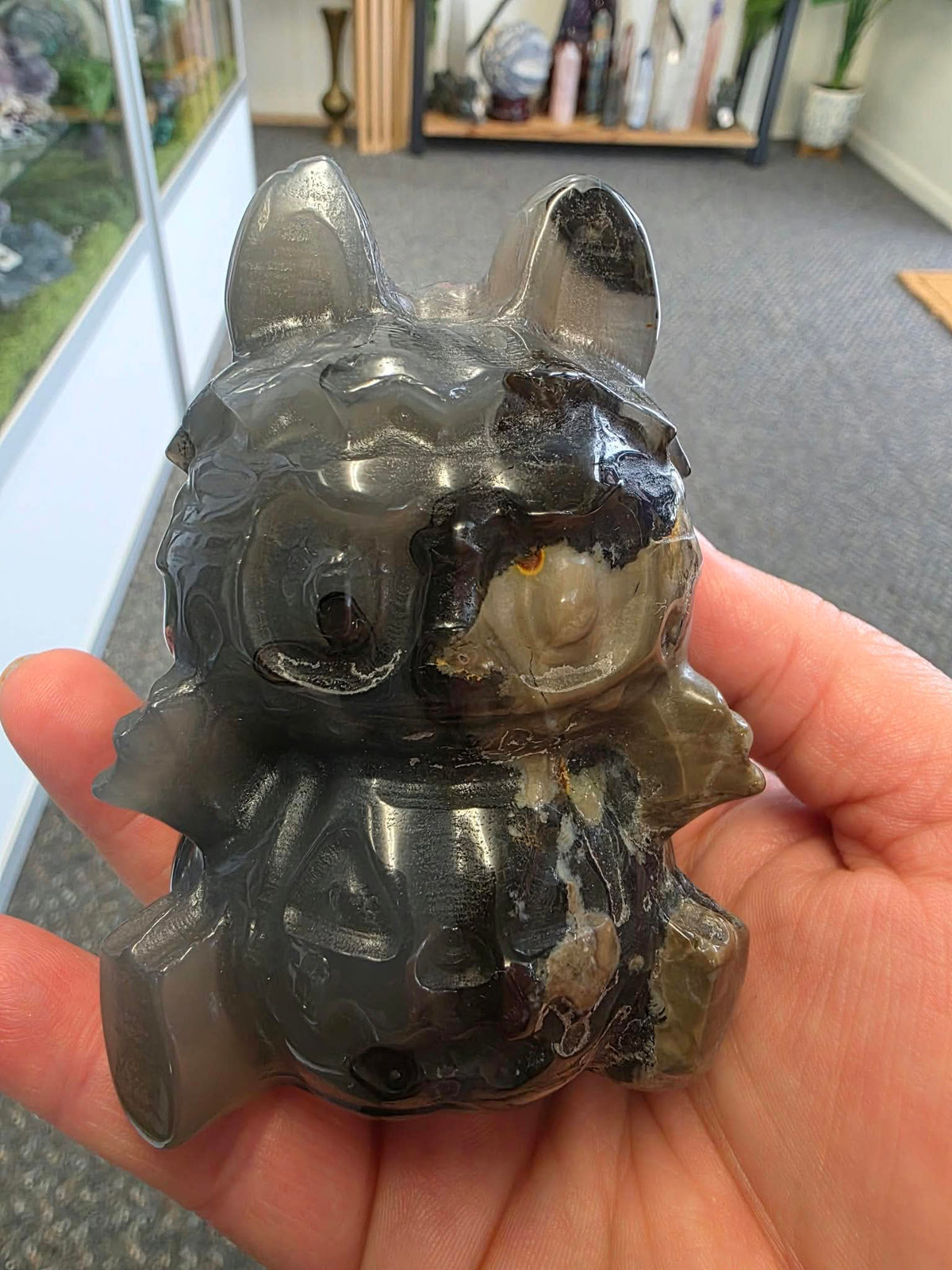 Volcano Agate Assorted Carvings