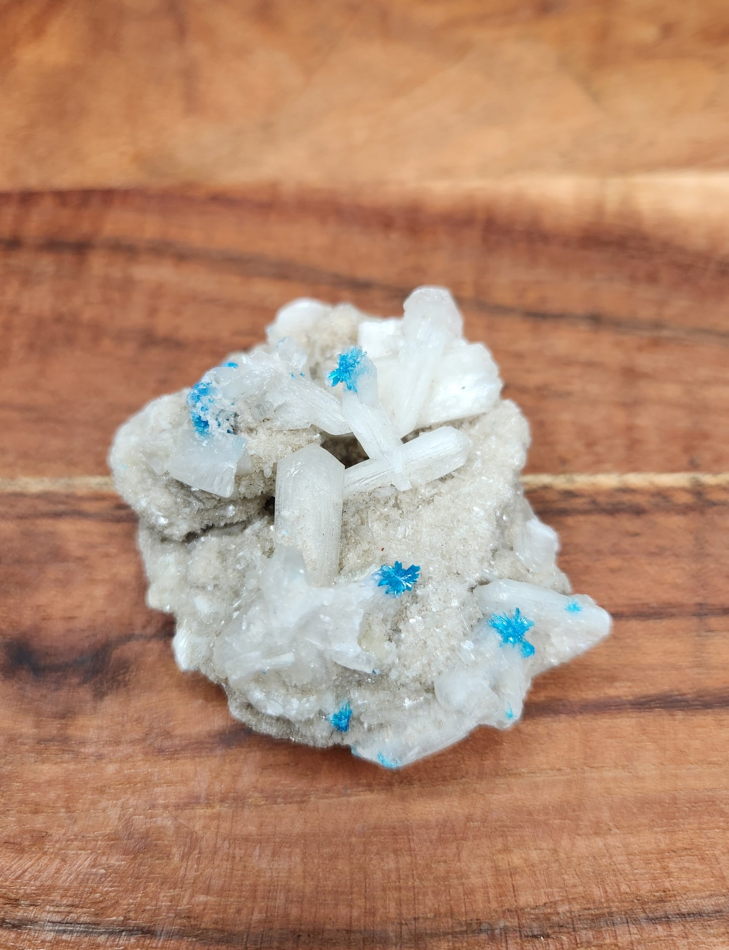 Cavansite Multiple Cluster Specimen