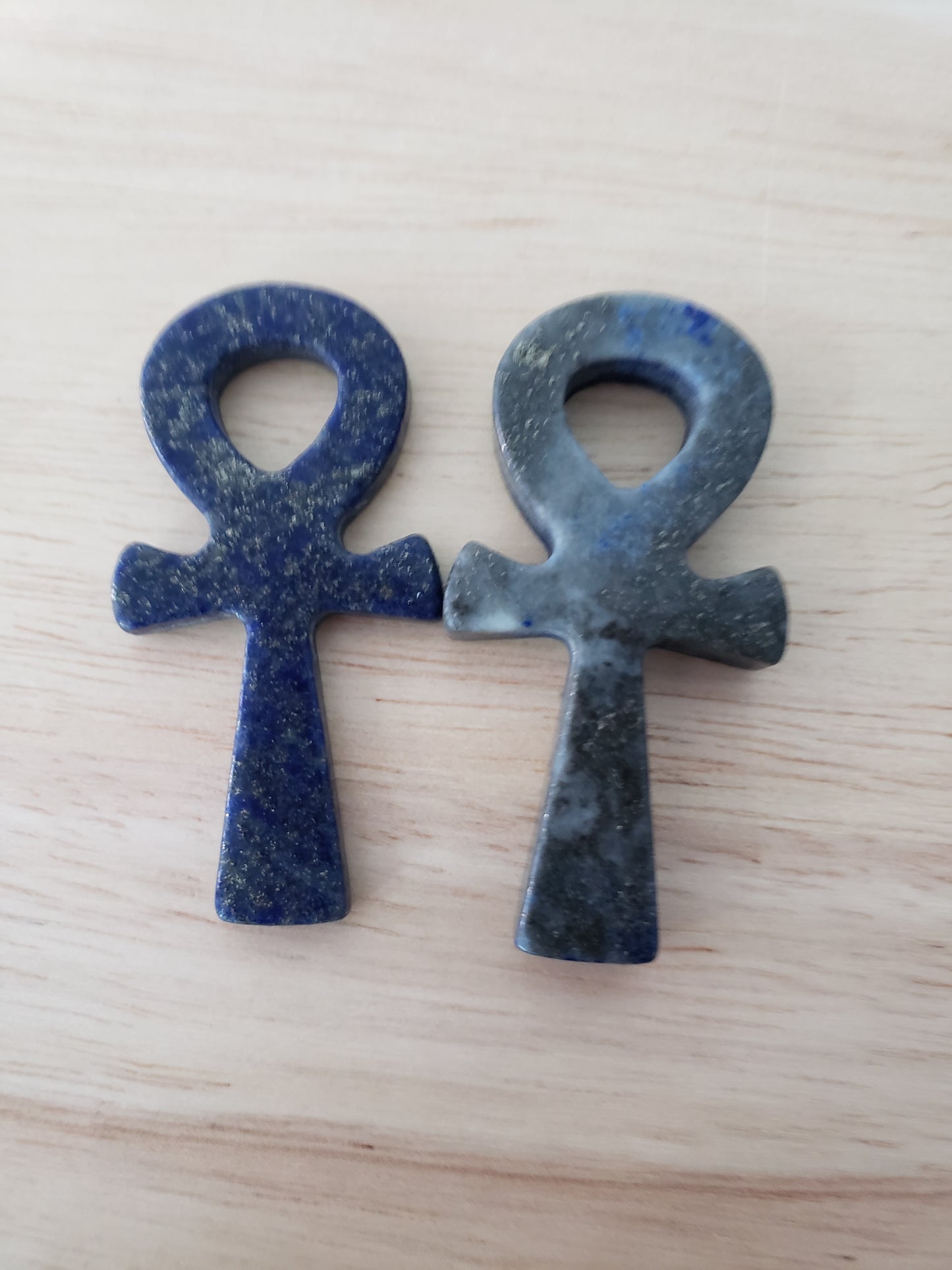 Sodalite Ankh Mini Carving