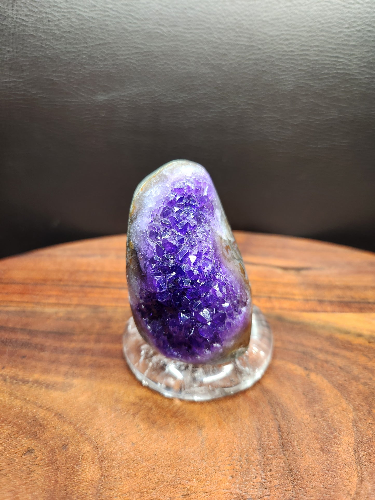 Purple Dyed Amethyst Cluster Freeform
