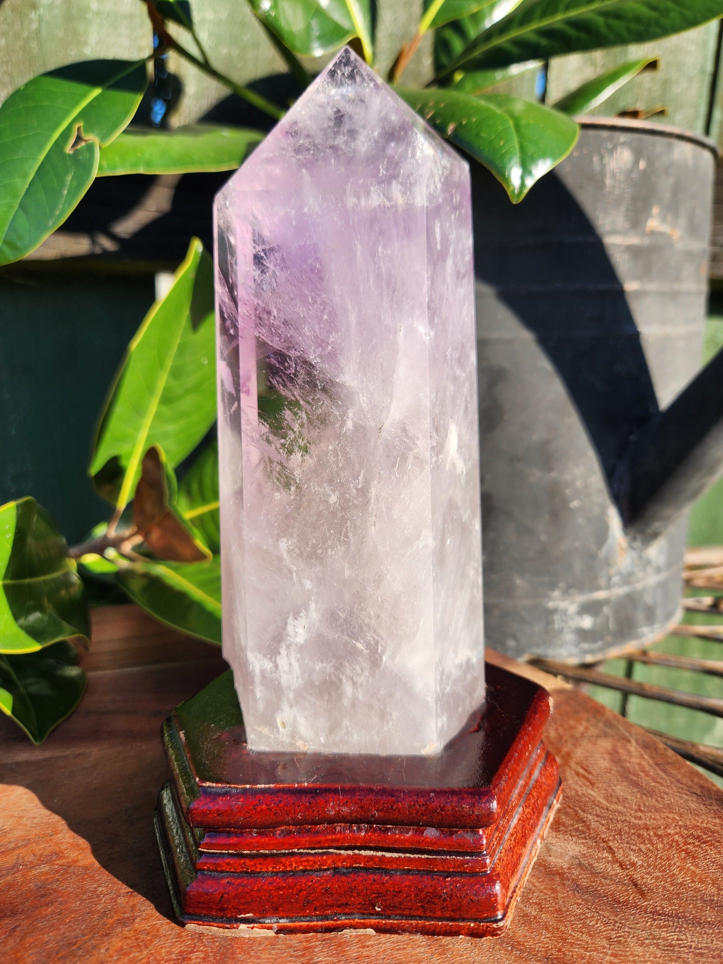 Amethyst Tower on Stand
