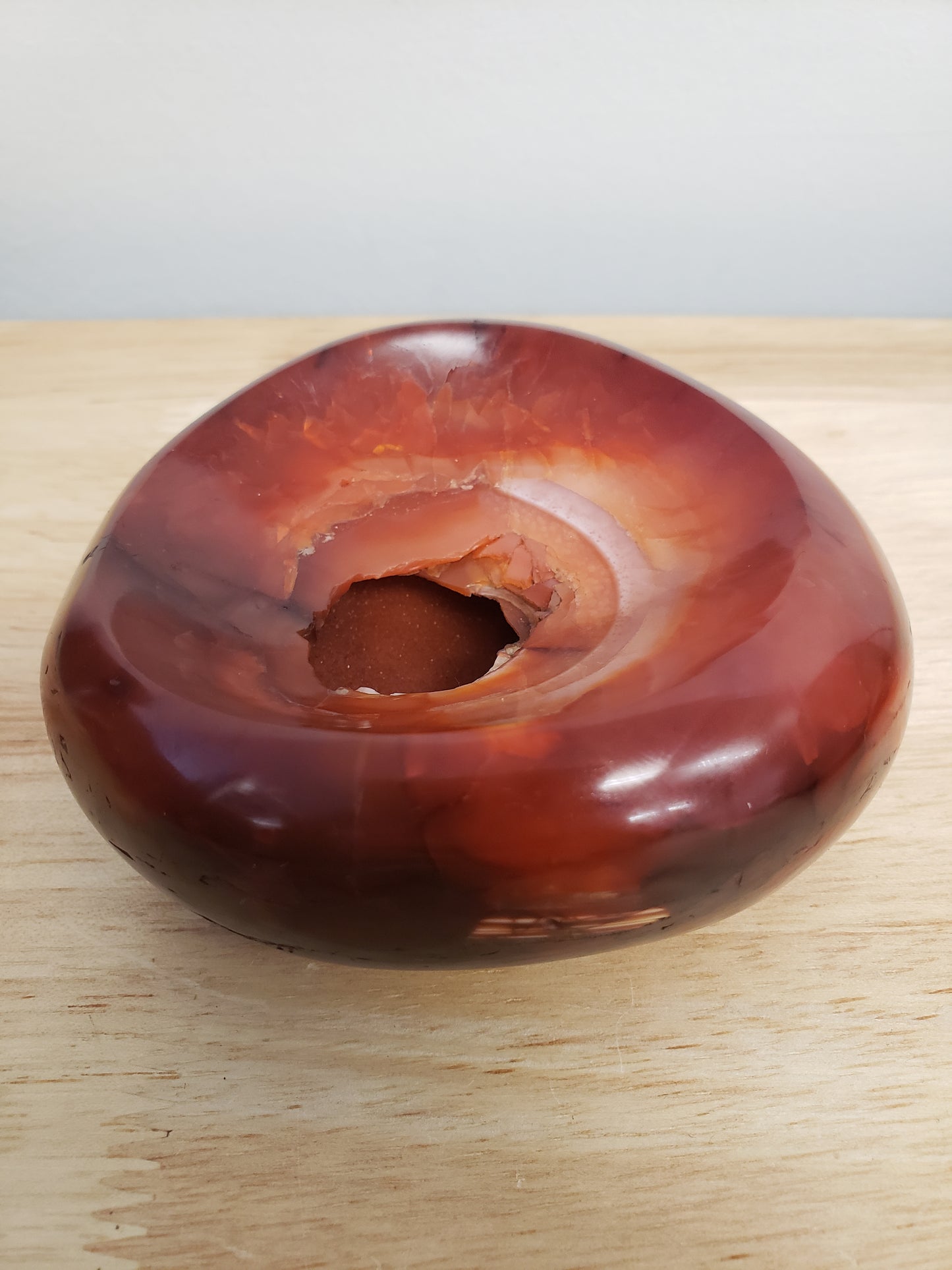 Carnelian Druzey Bowl