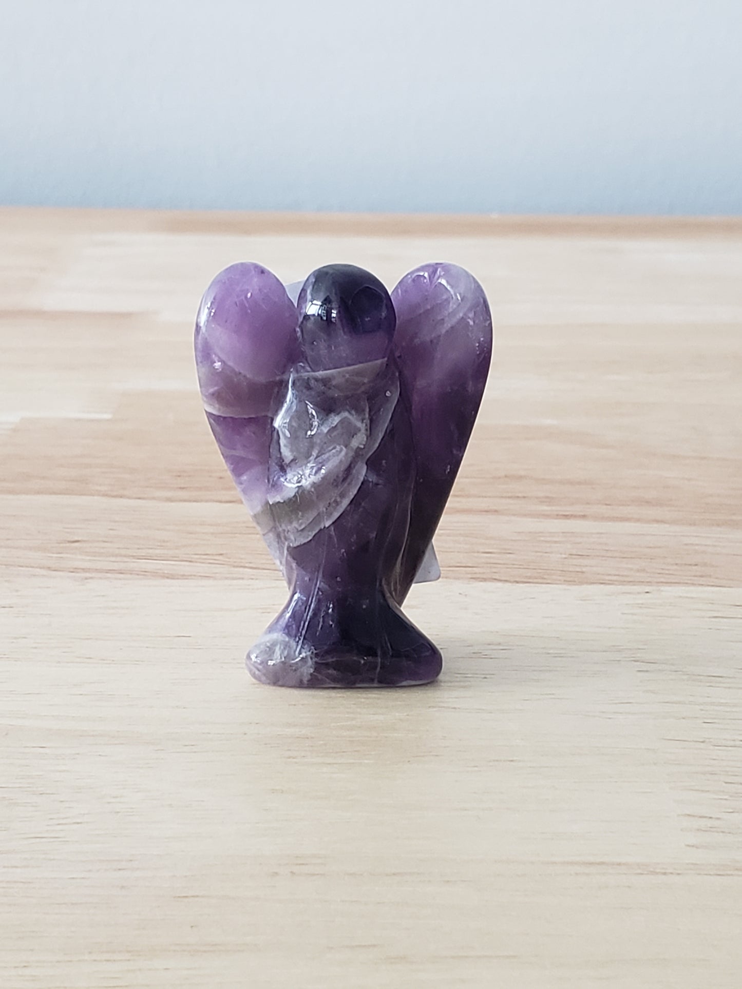Amethyst Angel Mini Carving