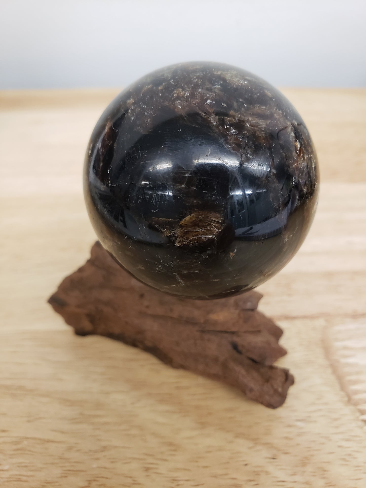 Golden Astrophyllite Sphere