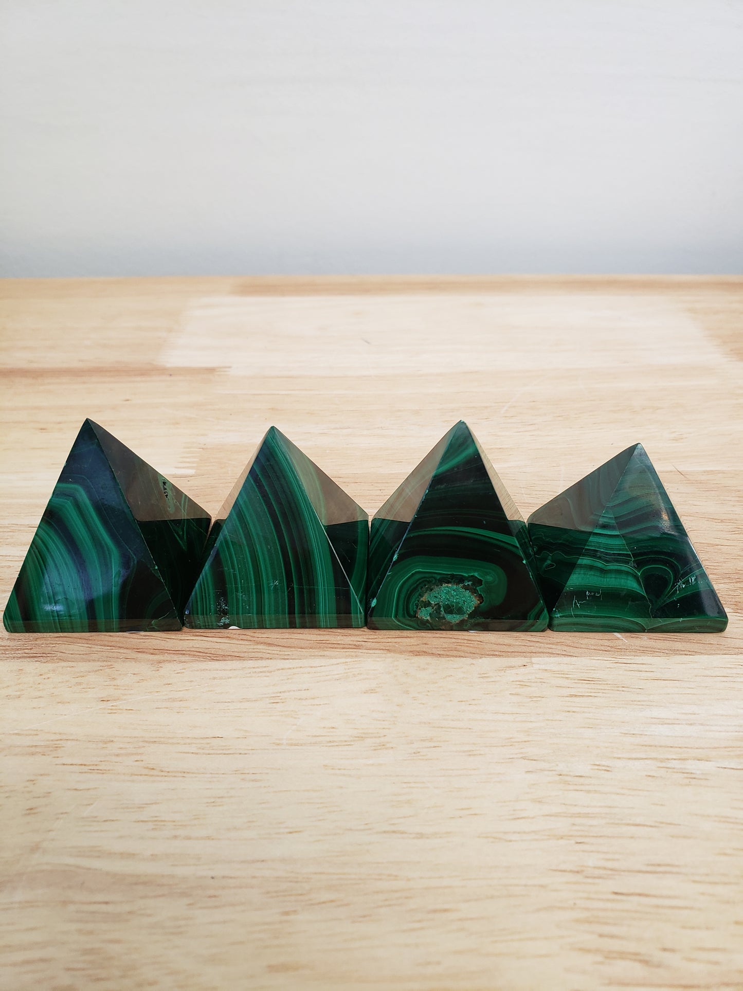 Malachite Assorted Pyramids