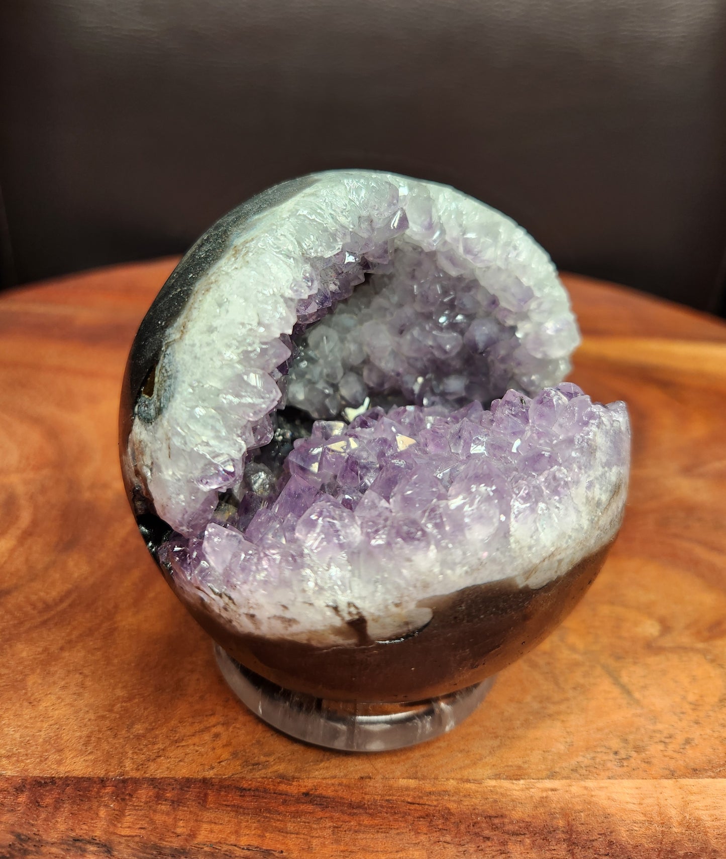Amethyst Cluster Sphere