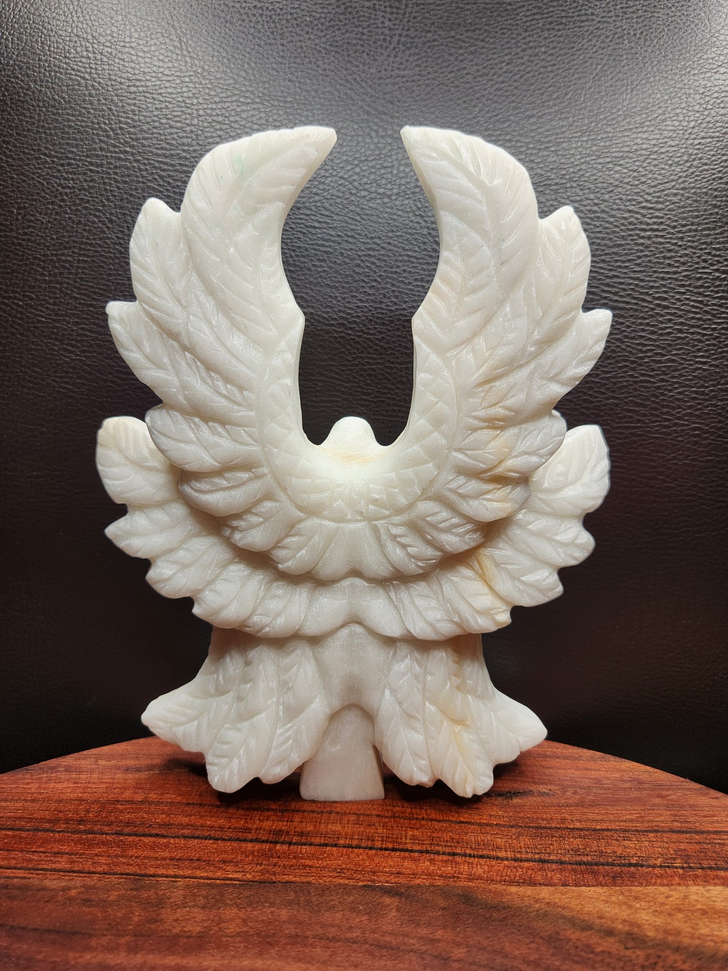 White Jade Angel Carving