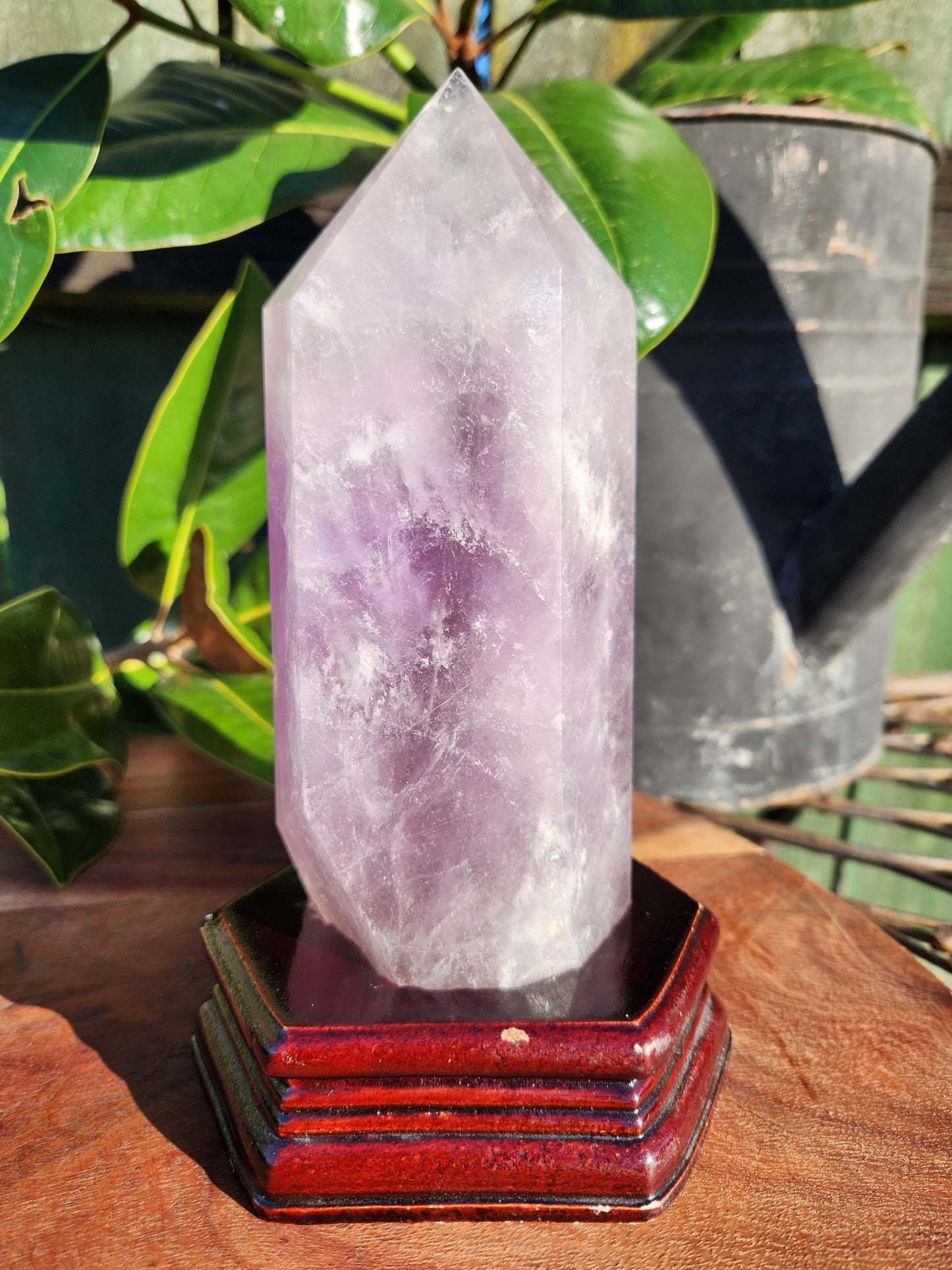 Amethyst Tower on Stand