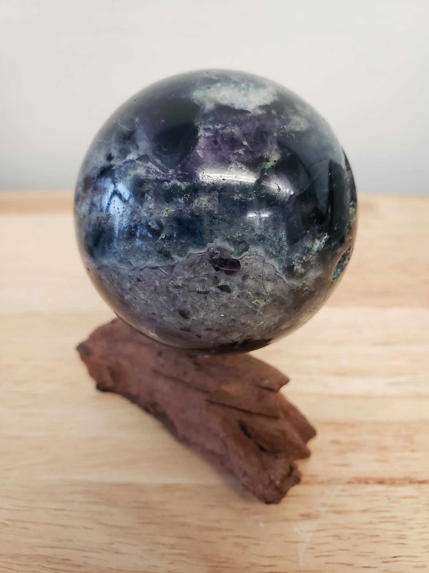 Rainbow Fluorite Spheres