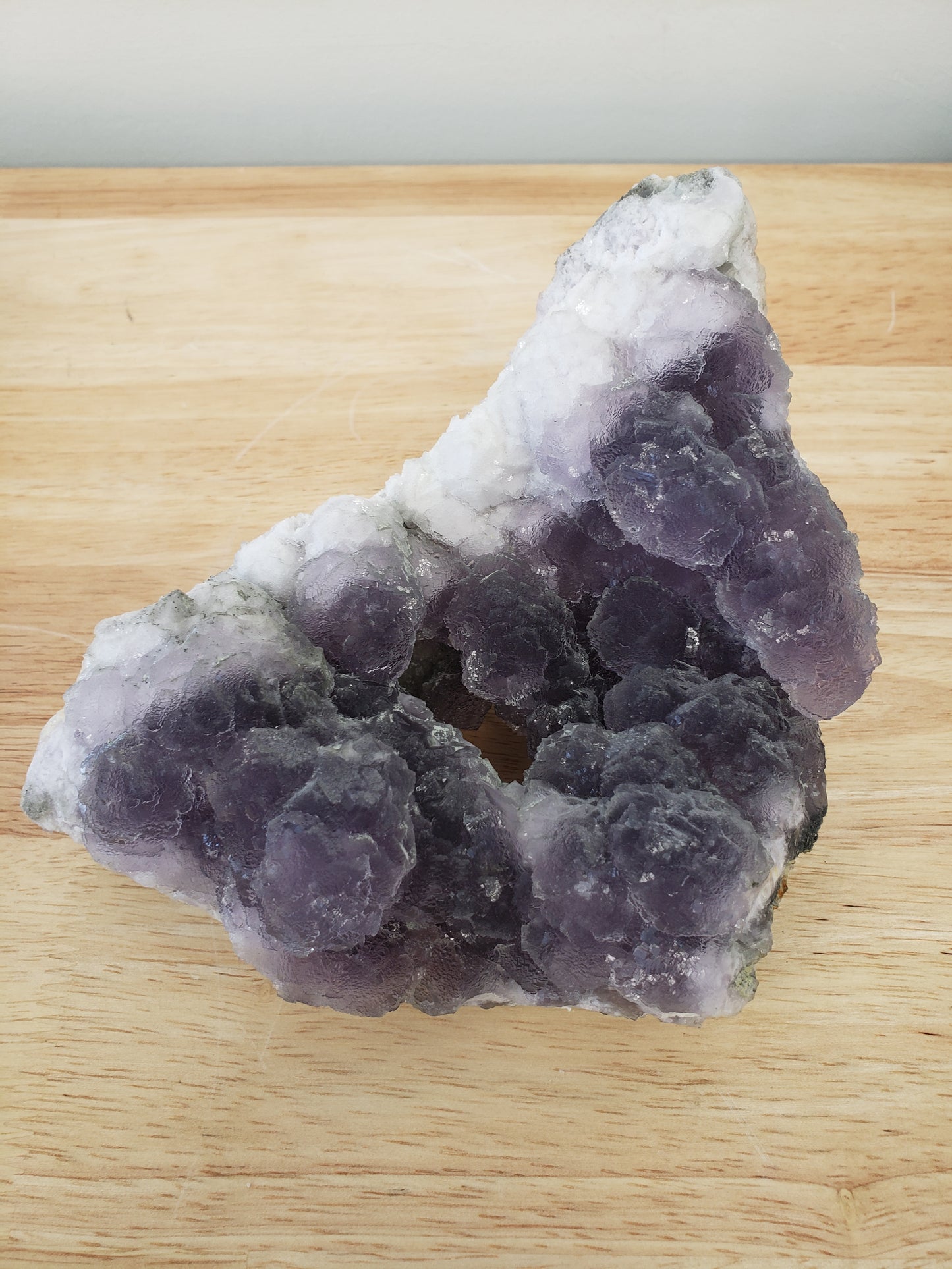 Purple Jelly Fluorite Specimen