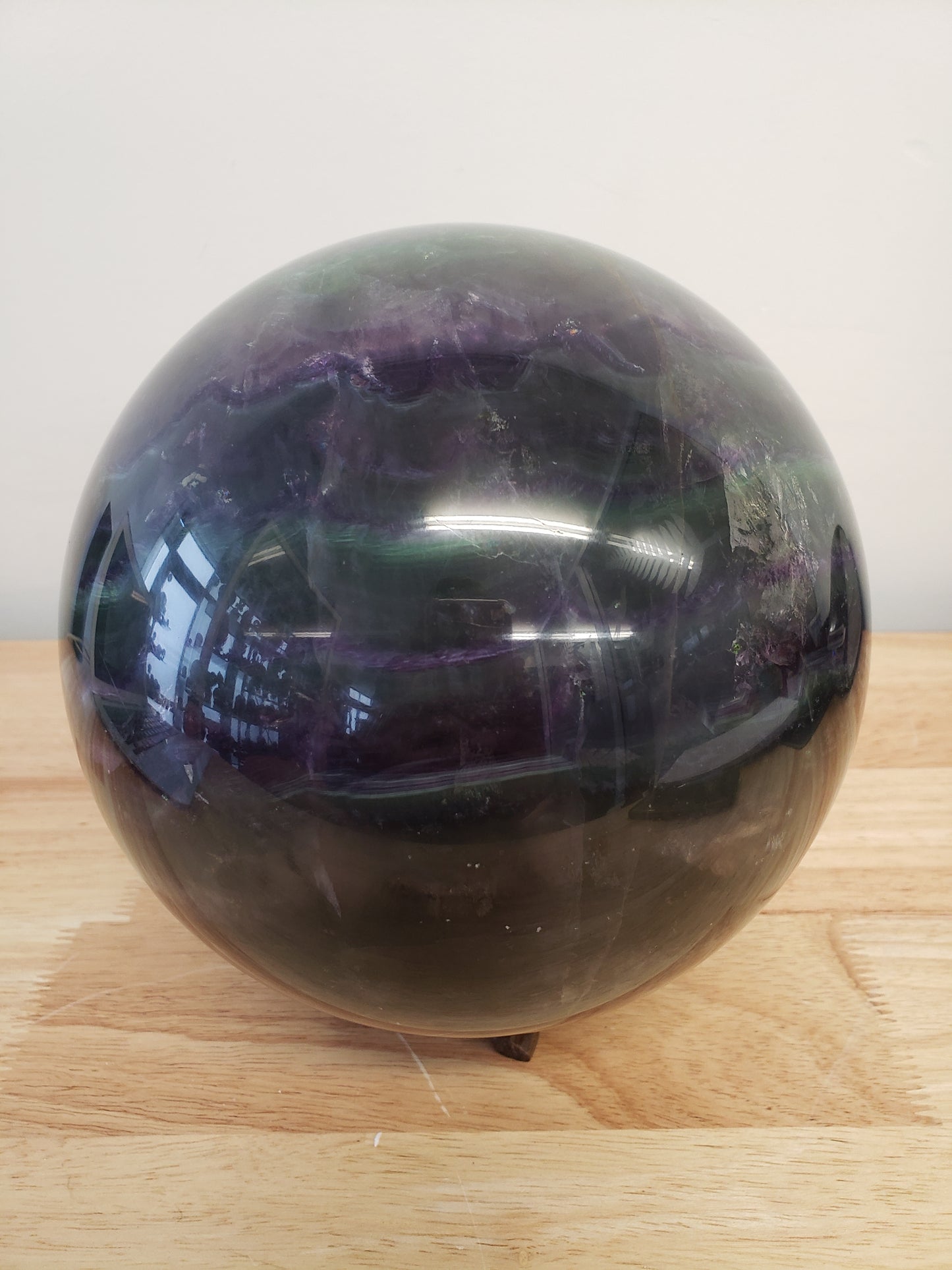 Rainbow Fluorite XXL Sphere