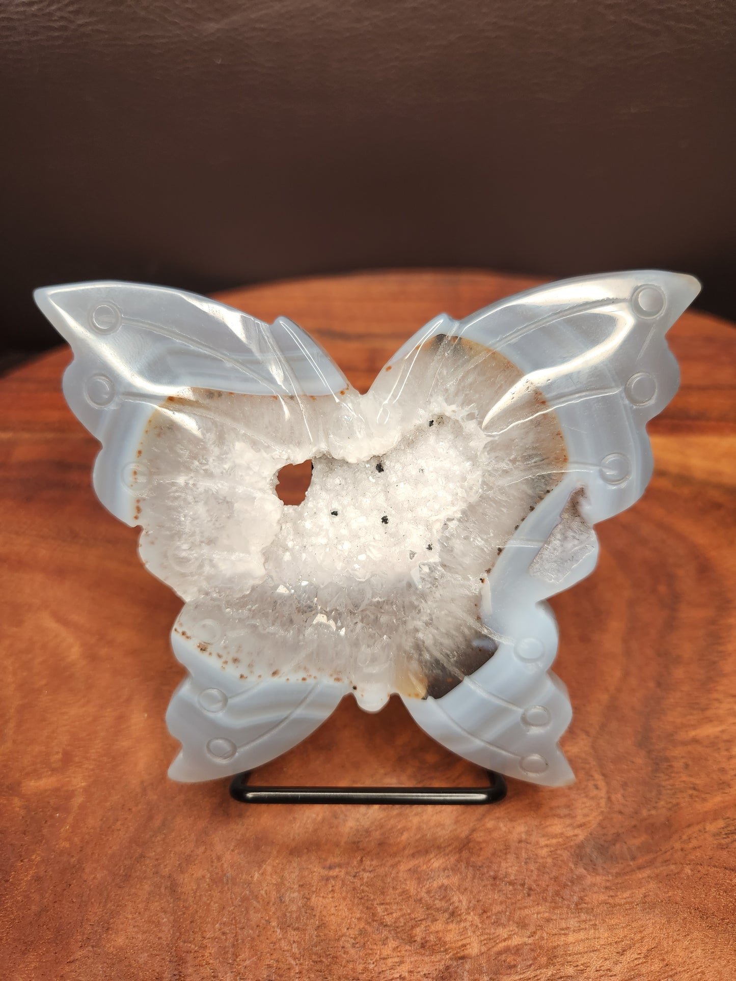 Druzy Agate Butterfly