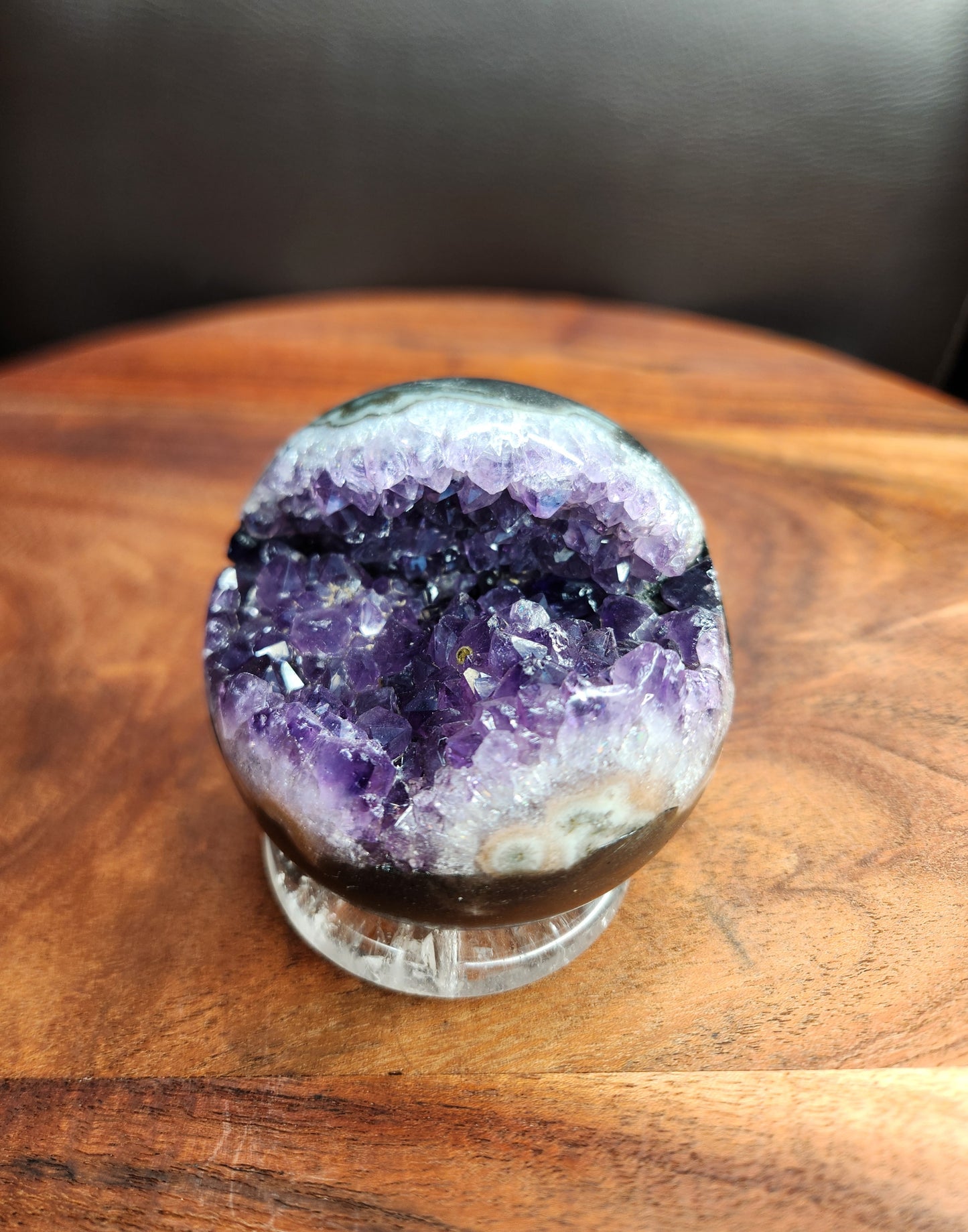 Amethyst Cluster Sphere