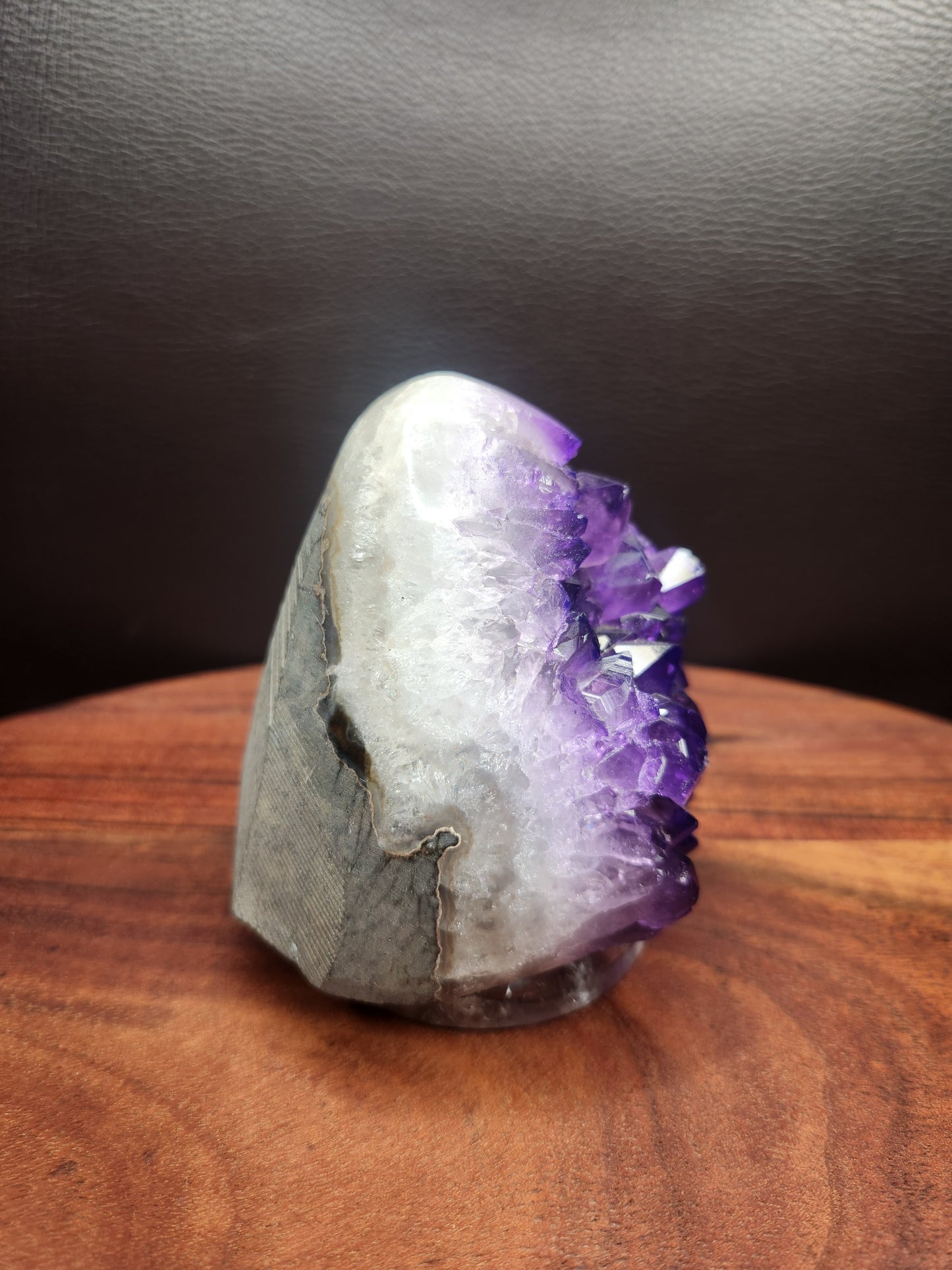 Purple Dyed Amethyst Cluster Freeform