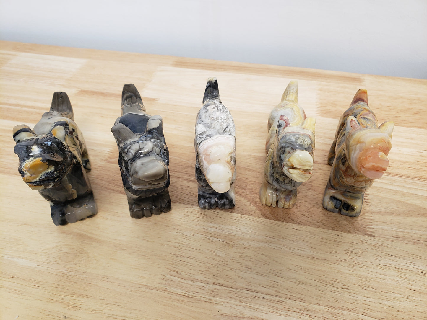 Wolf Assorted Carvings