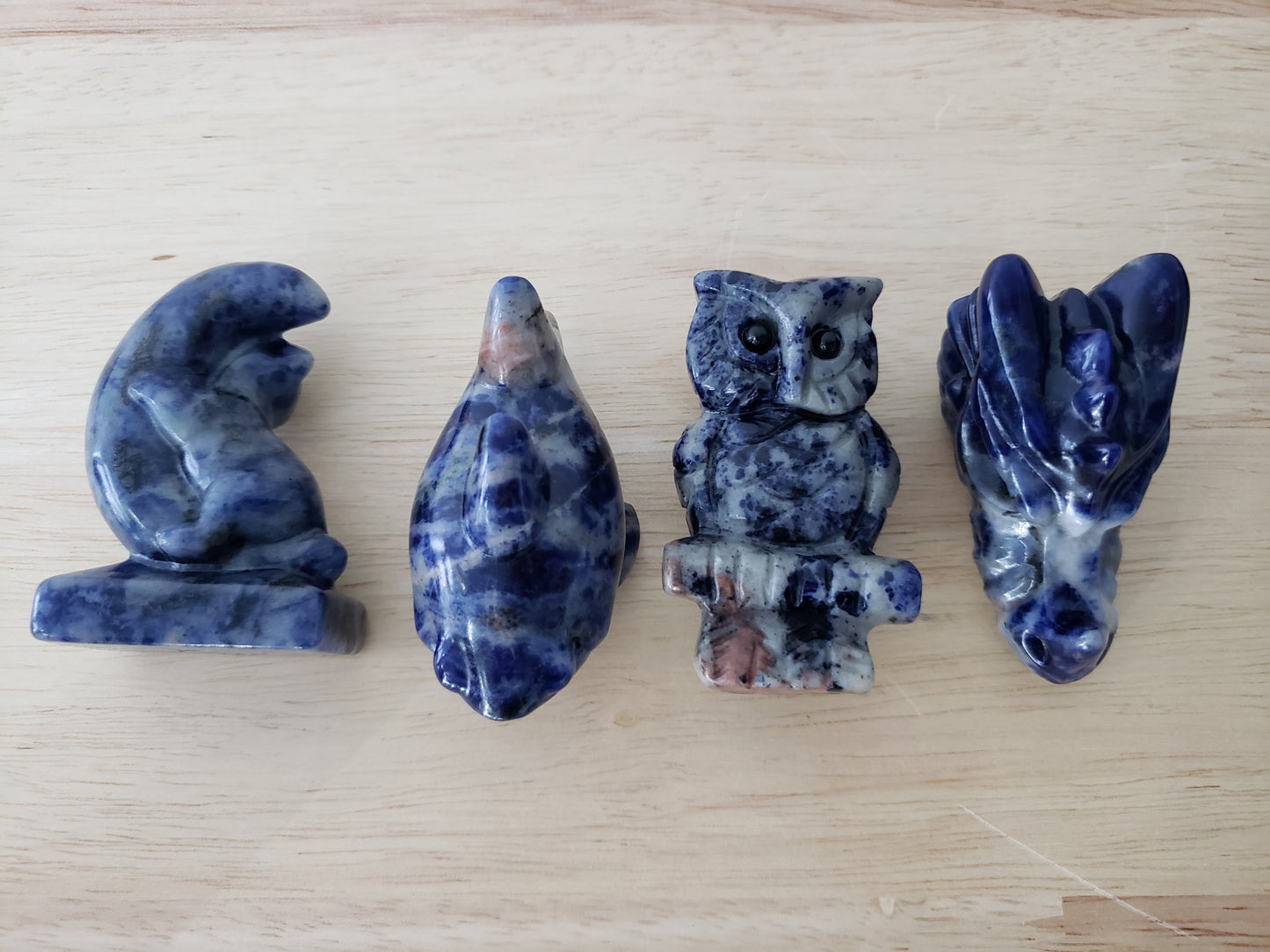 Sodalite Assorted Mini Carvings