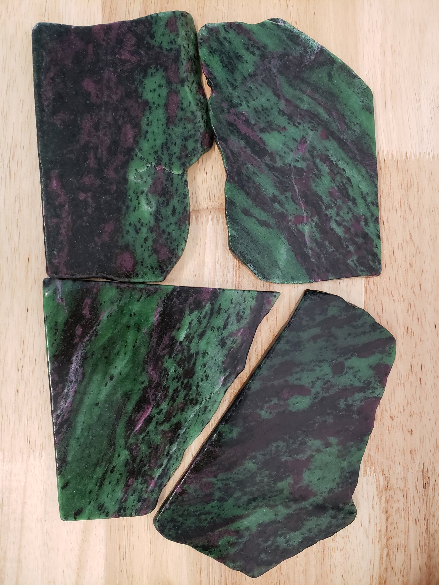 Ruby Zoisite Slab Assorted