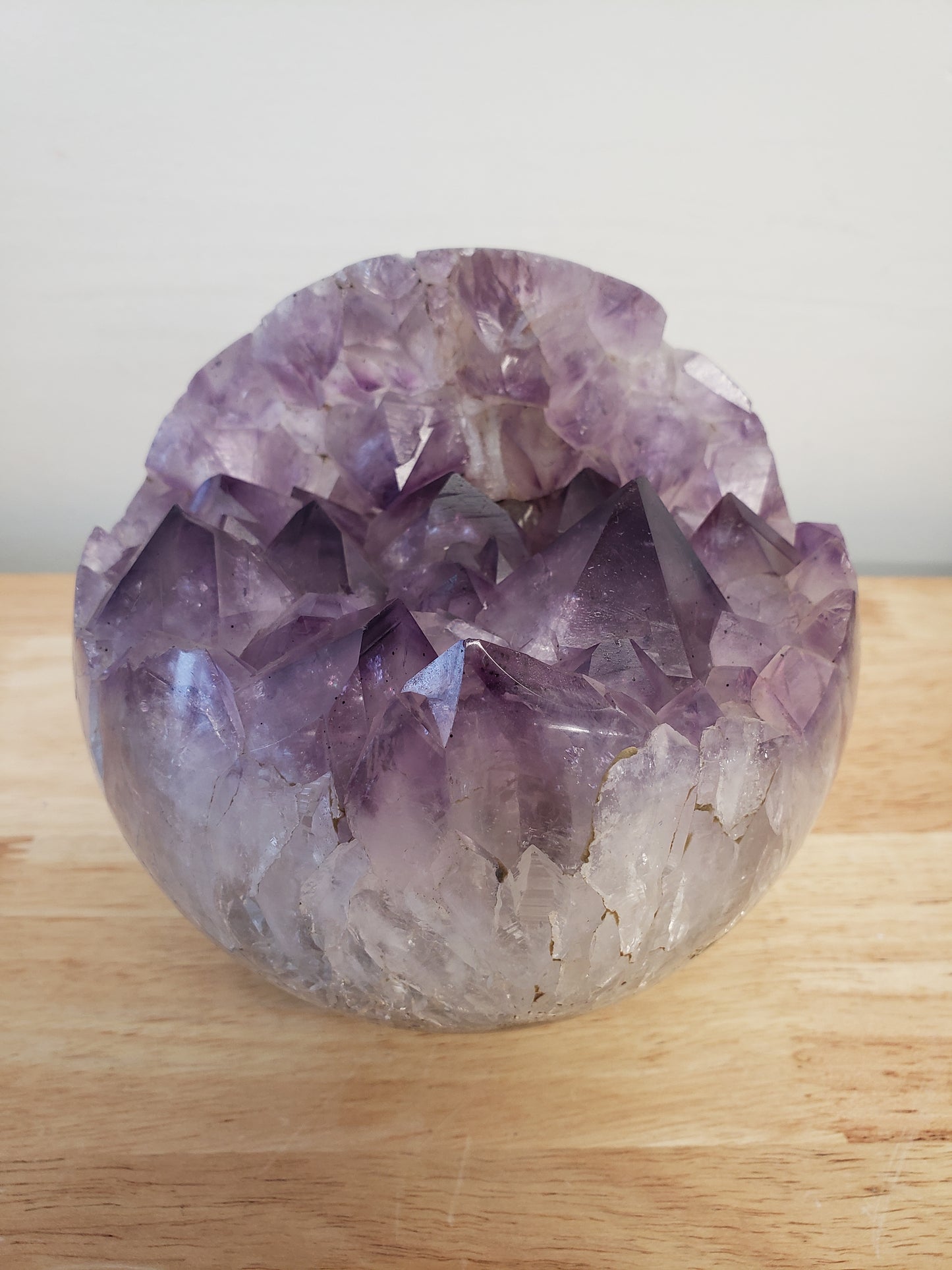 Amethyst Druzey Cluster Sphere