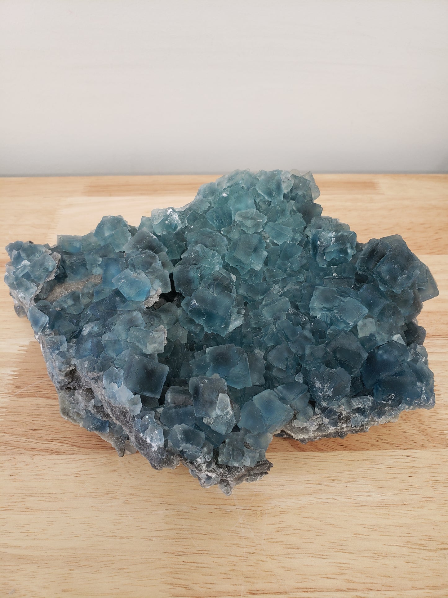 Green Fluorite Cubed Specimen