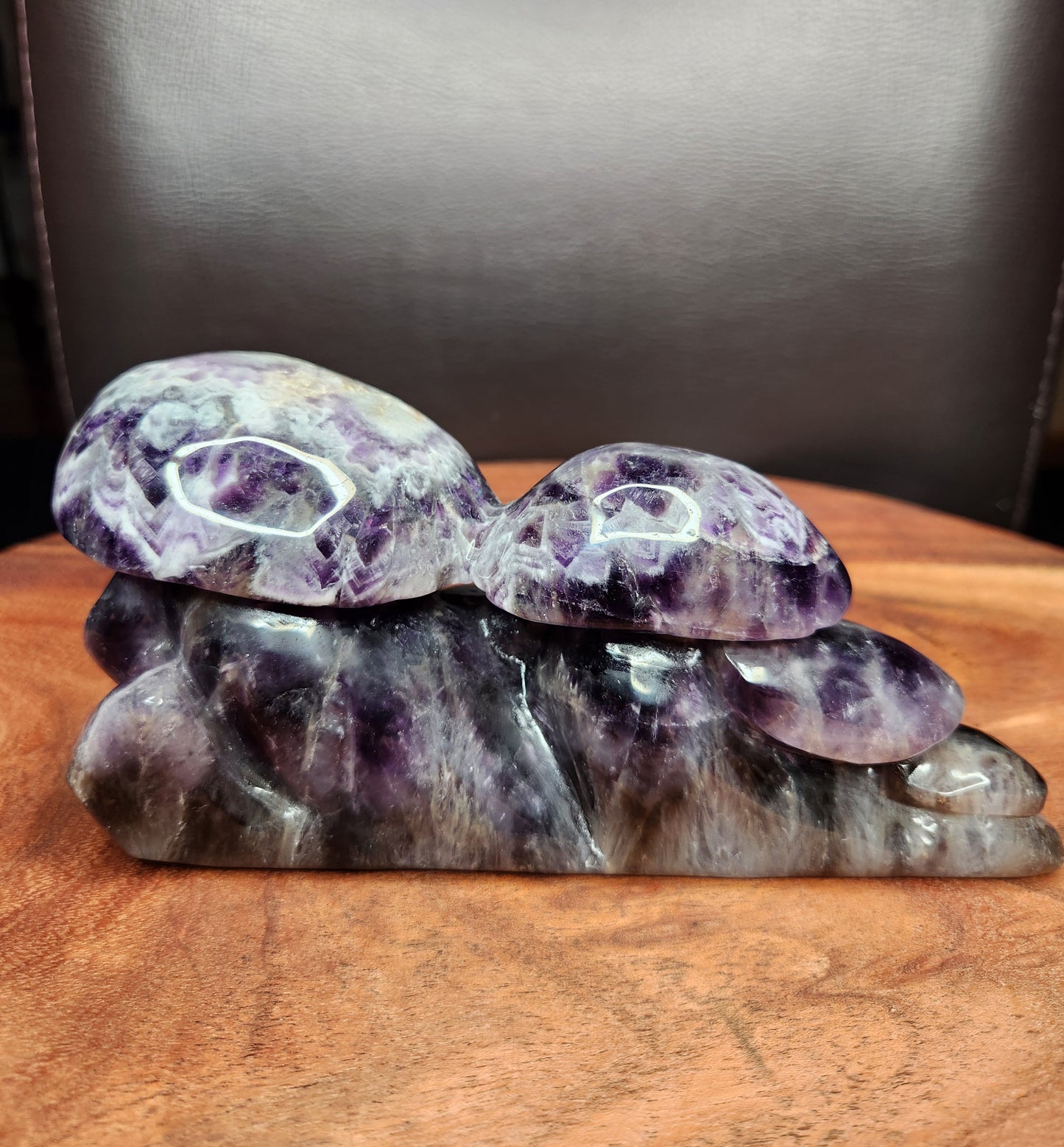 Dream Amethyst Mushrooms Carving