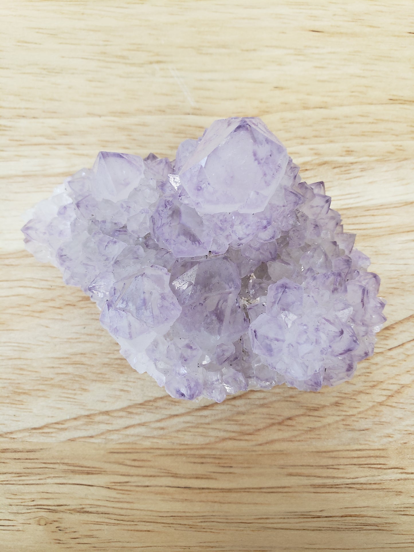 Purple Spirit Quartz Clusters