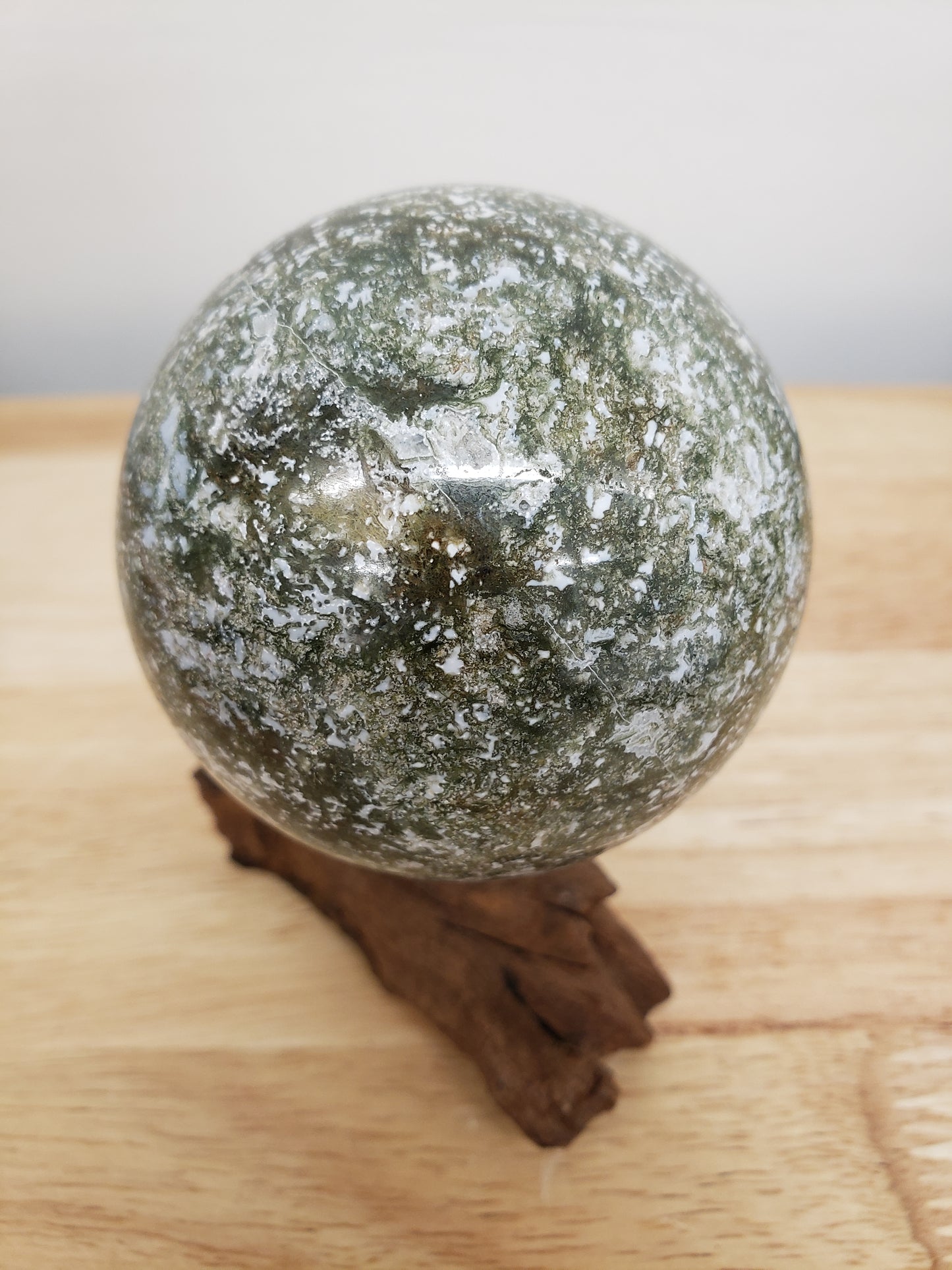 Moss Agate Spheres