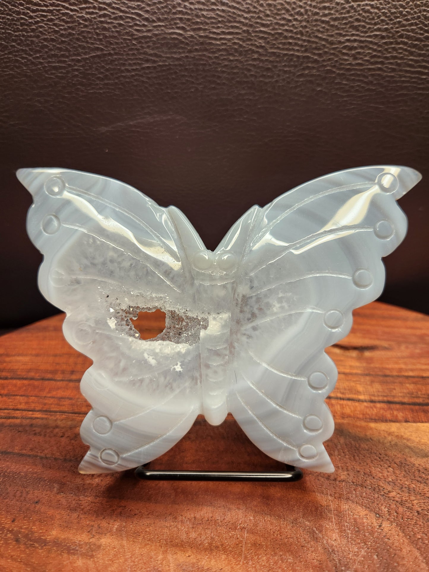 Druzy Agate Butterfly