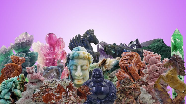 Large Crystal Carvings