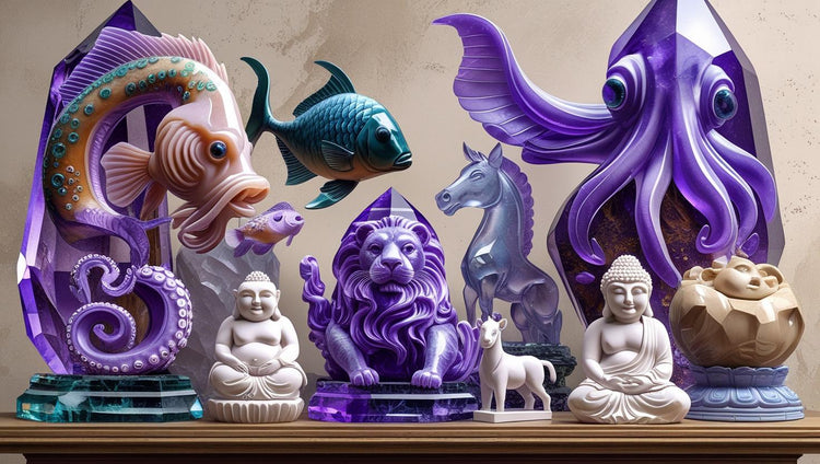 Large Crystal Carvings