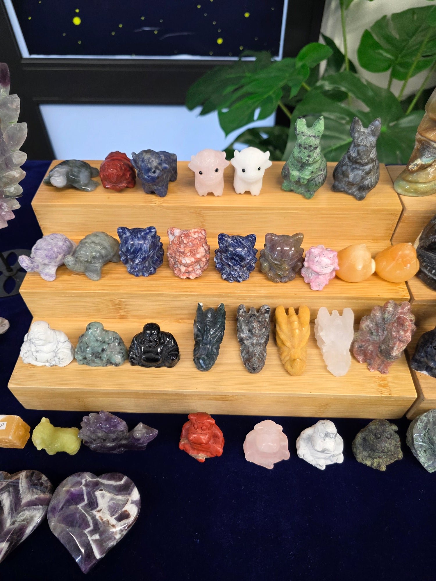 Assorted Crystal Carvings