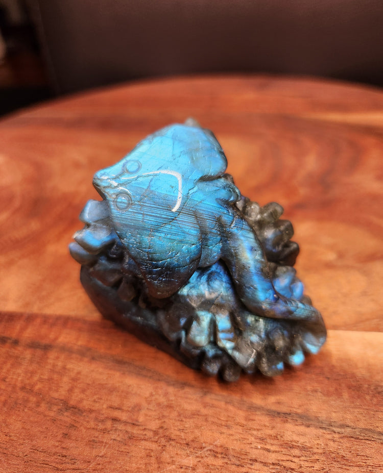 Labradorite Carvings