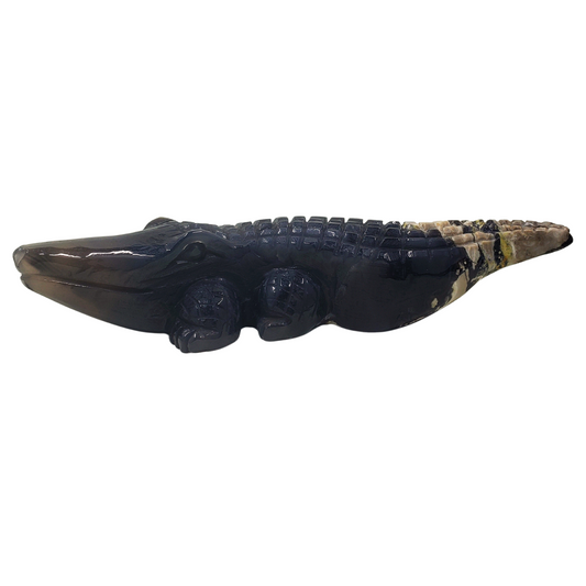 Volcano Agate Crocodile