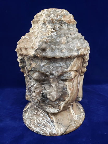 Volcano Agate Buddha Head