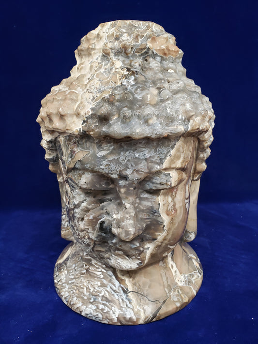 Volcano Agate Buddha Head