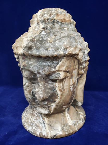 Volcano Agate Buddha Head