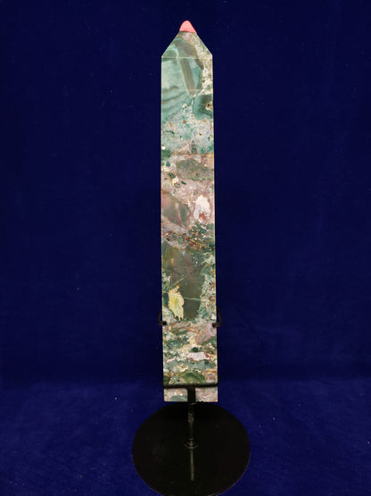 Ocean Jasper Tower with Stand