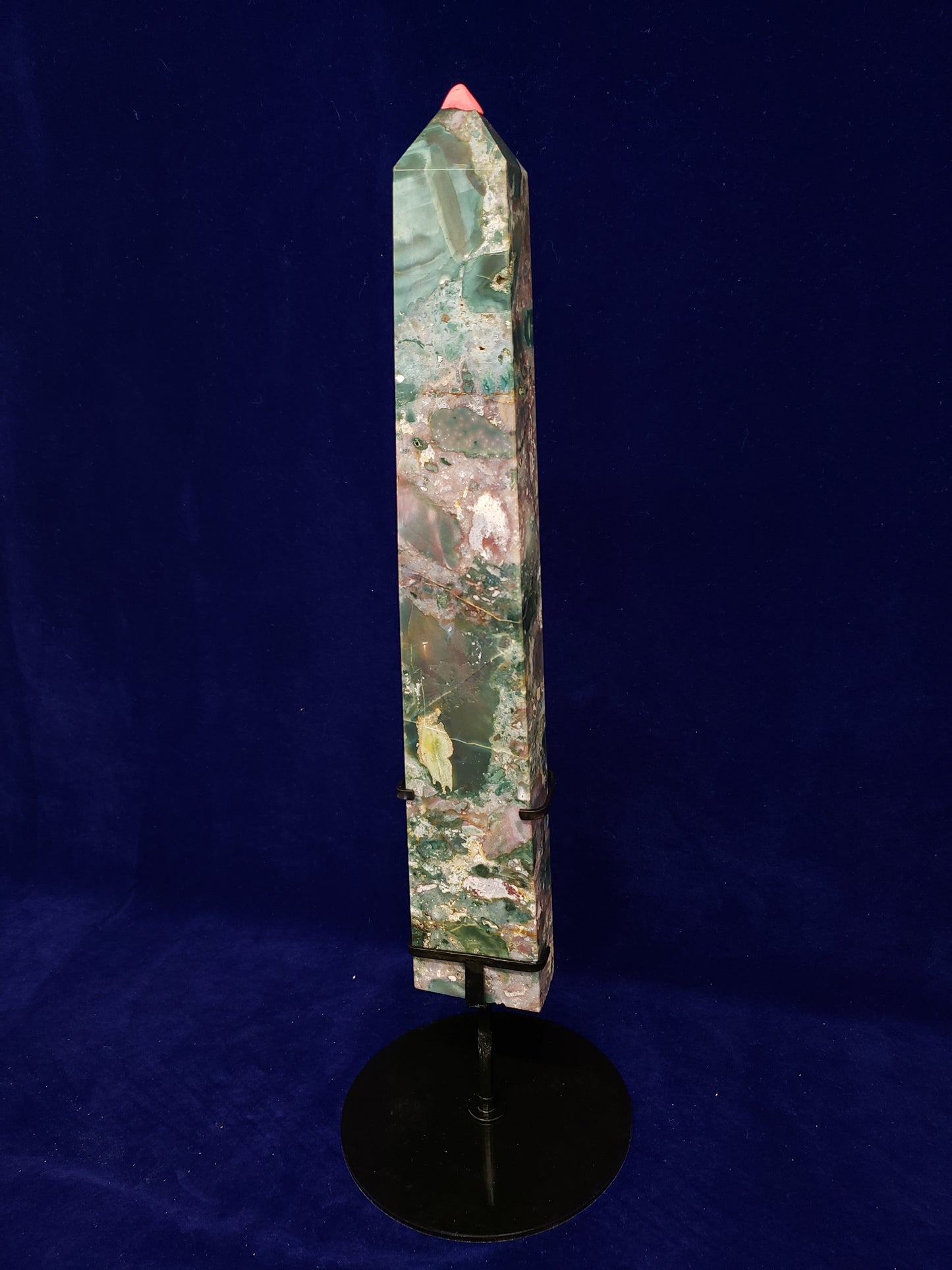 Ocean Jasper Tower with Stand