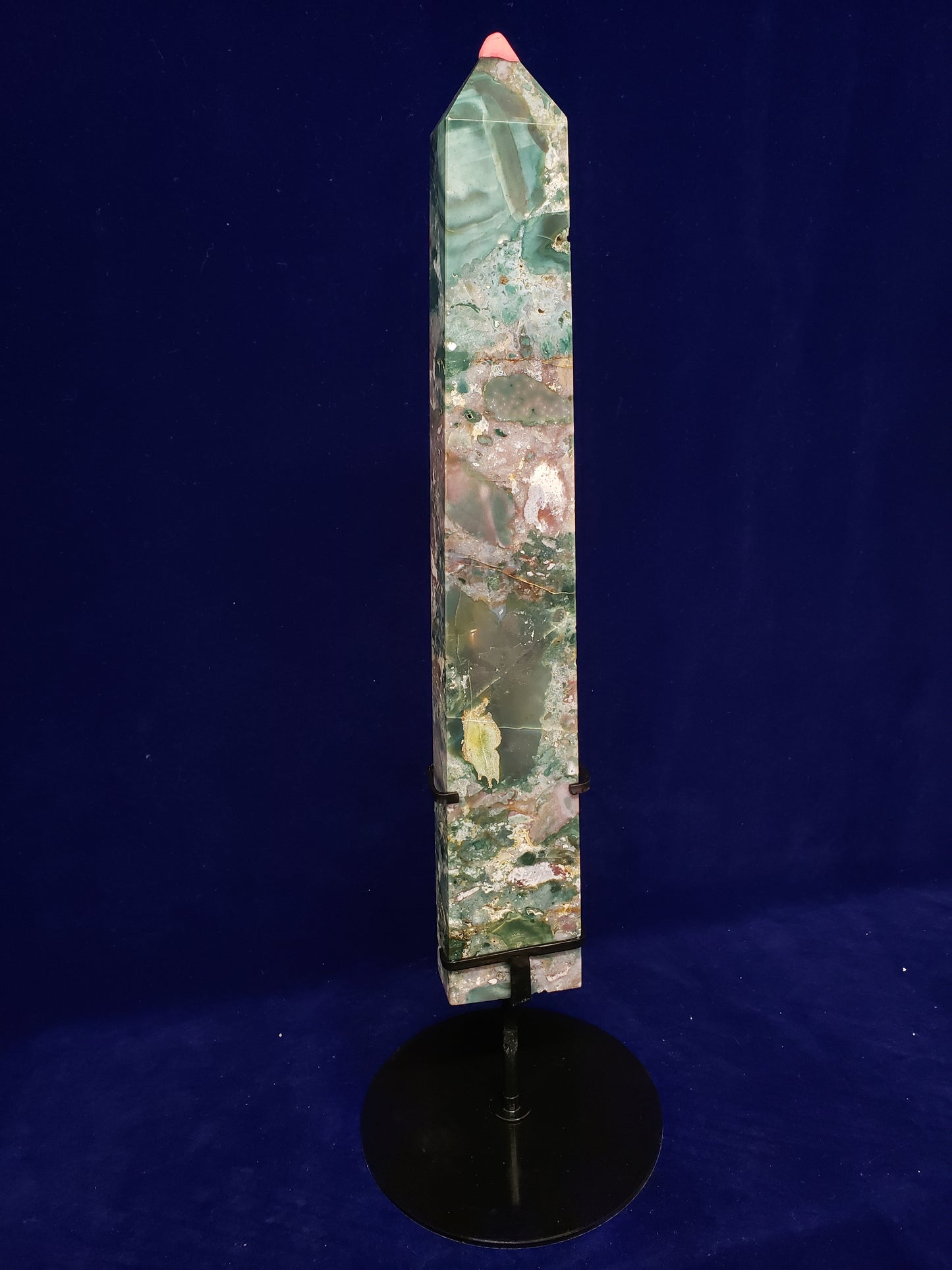 Ocean Jasper Tower with Stand