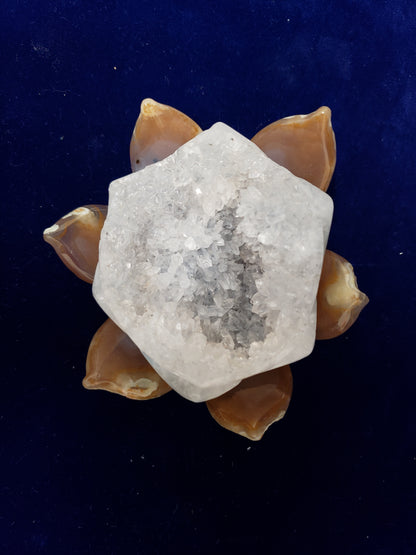 Amethyst Lotus Cluster