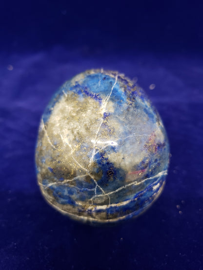 Lapis Lazuli Skull Head