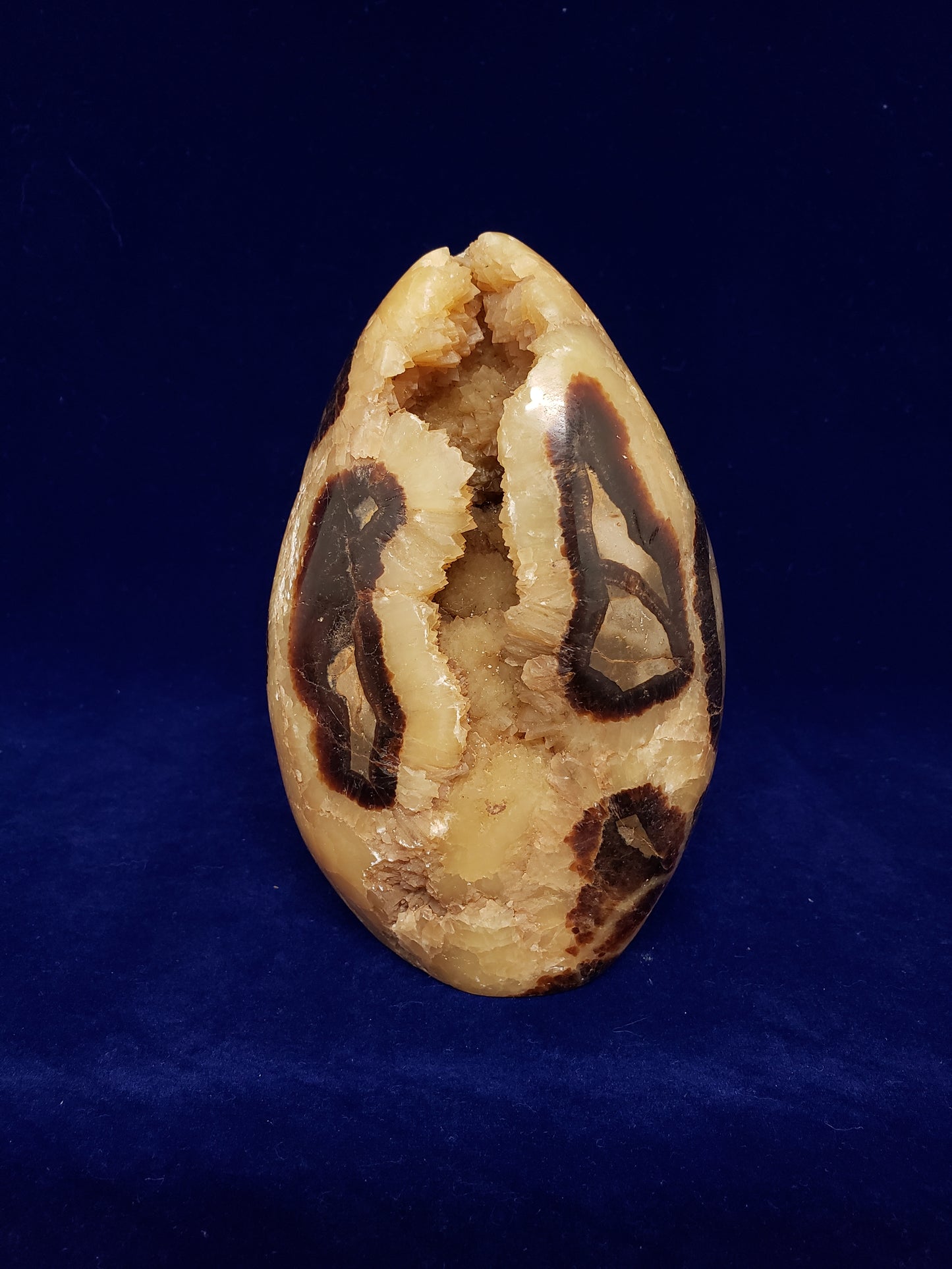 Septarian Druzy XL Egg