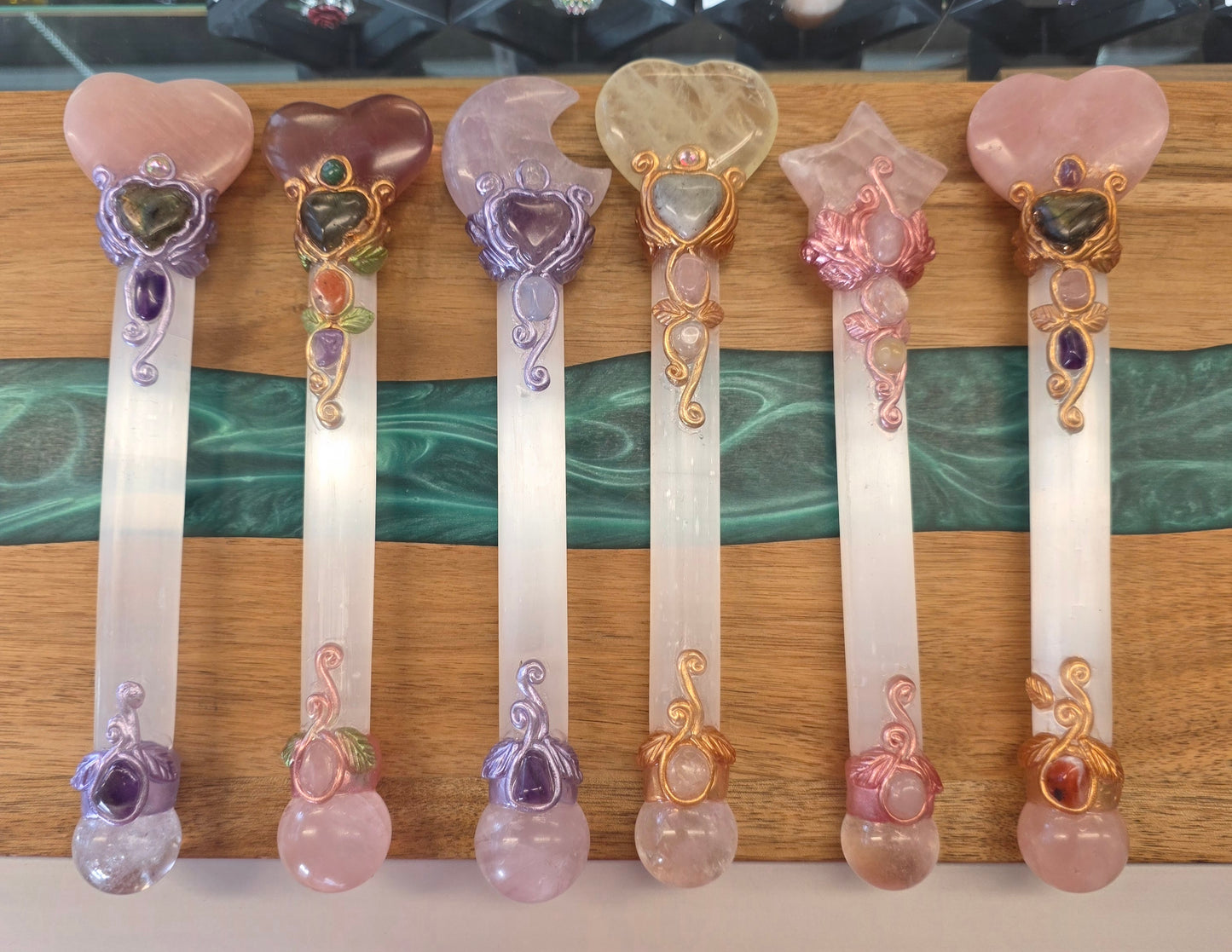 Selenite Crystal Wands