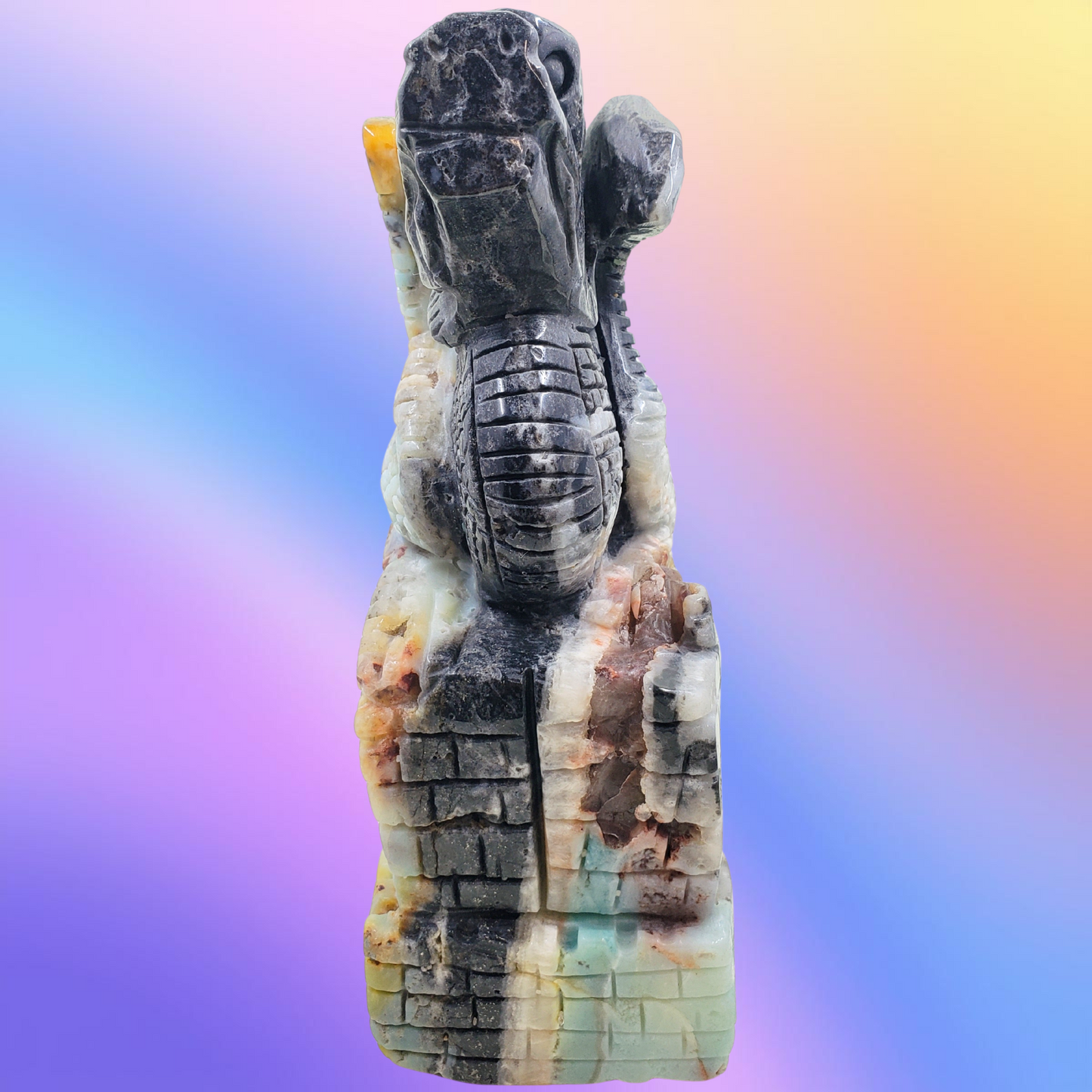 Amazonite Dragon Carving