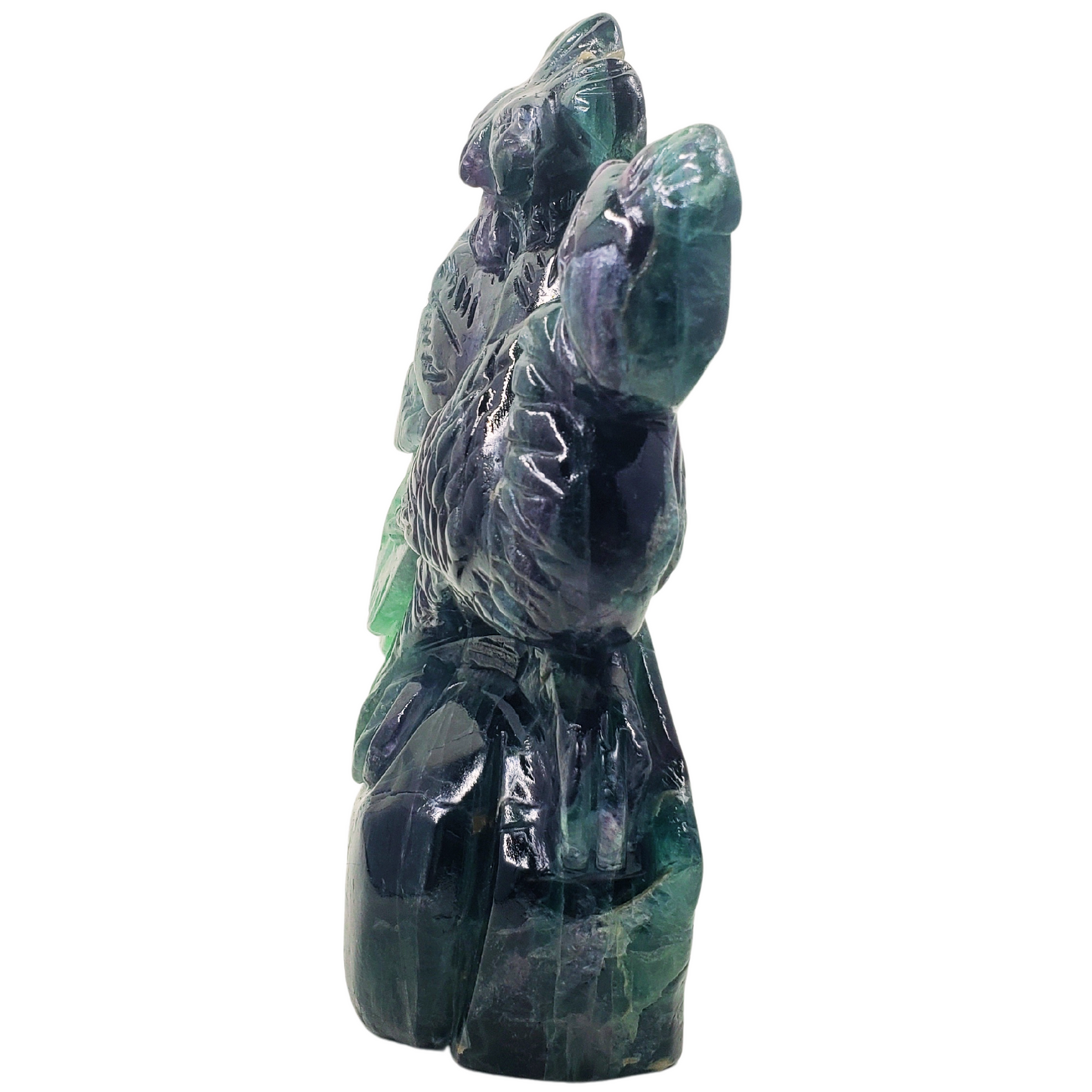 Rainbow Fluorite Peacock