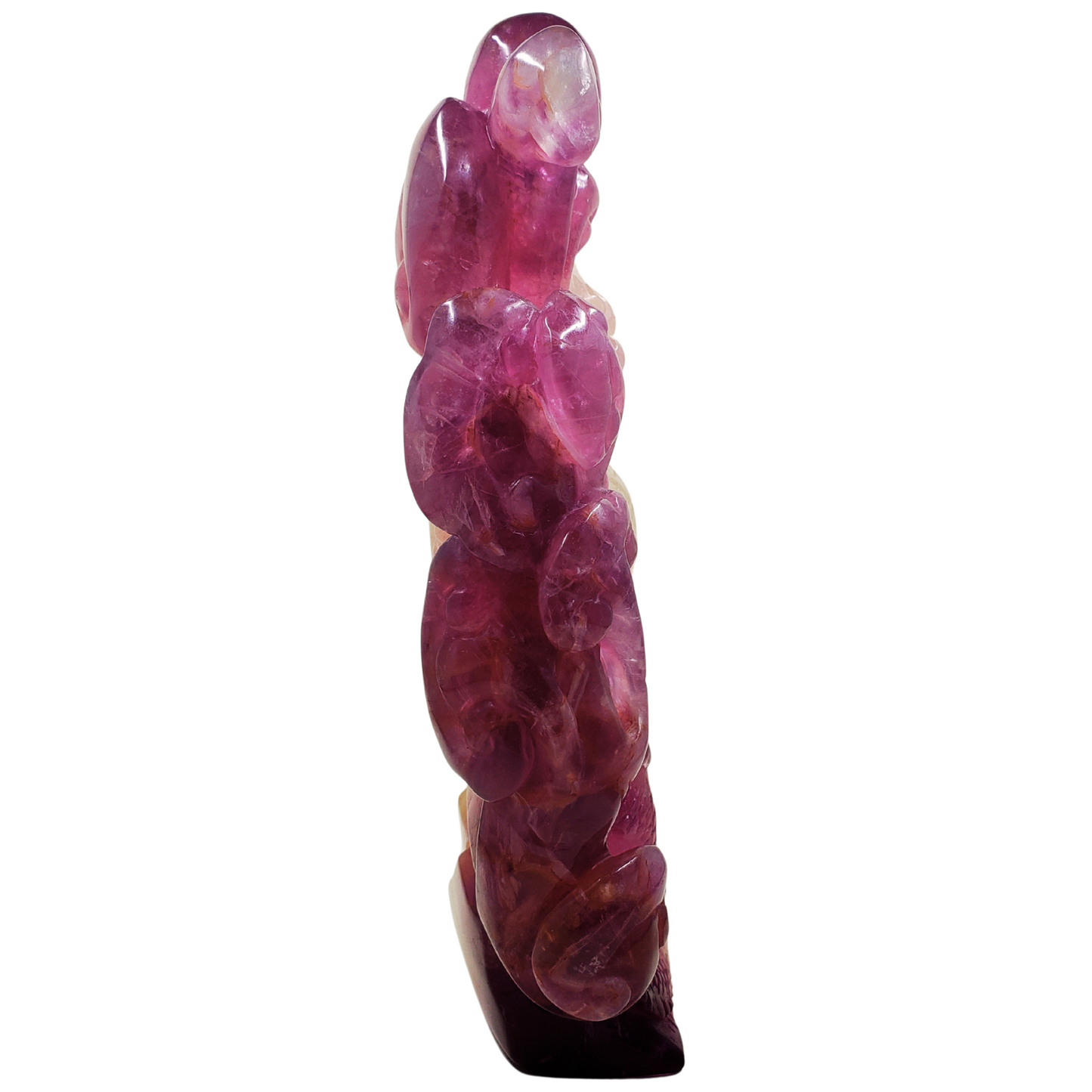 Purple Fluorite Chinese Dragon