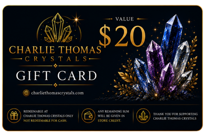 Charlie Thomas Crystals Gift Cards