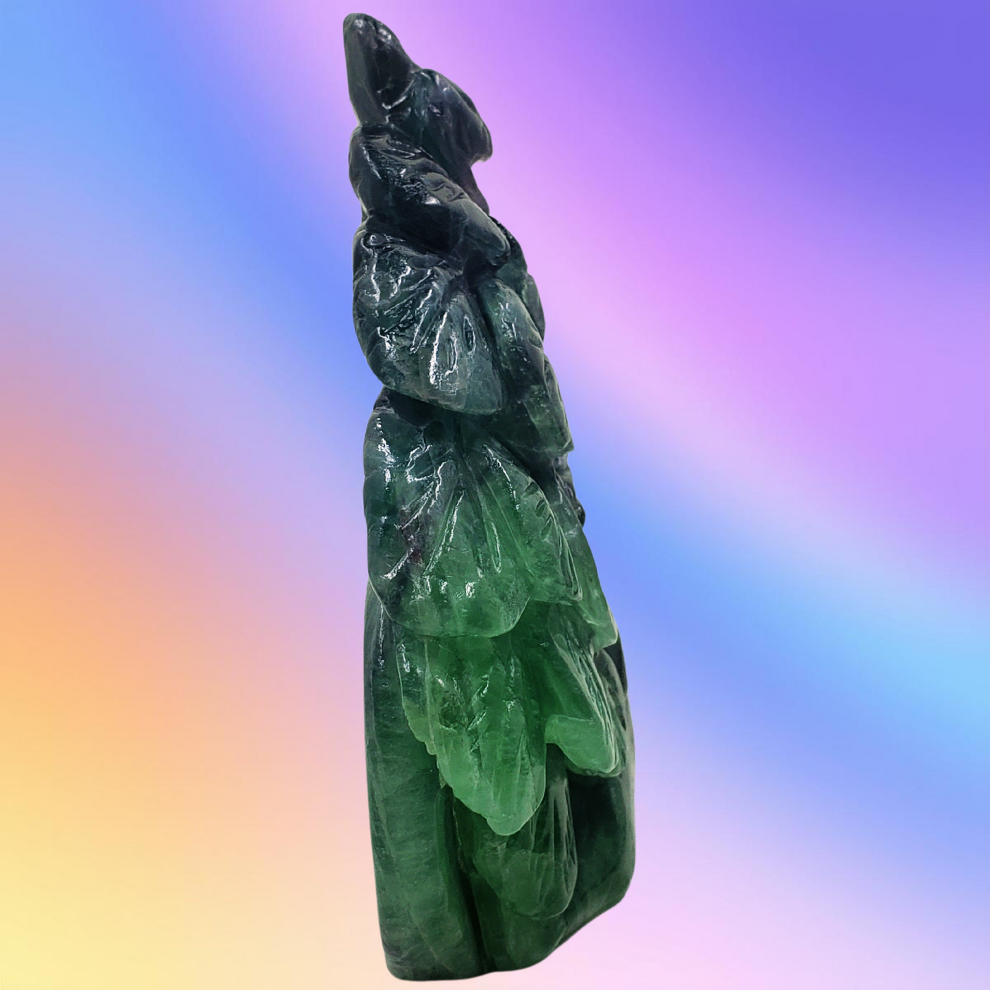 Rainbow Fluorite Peacock