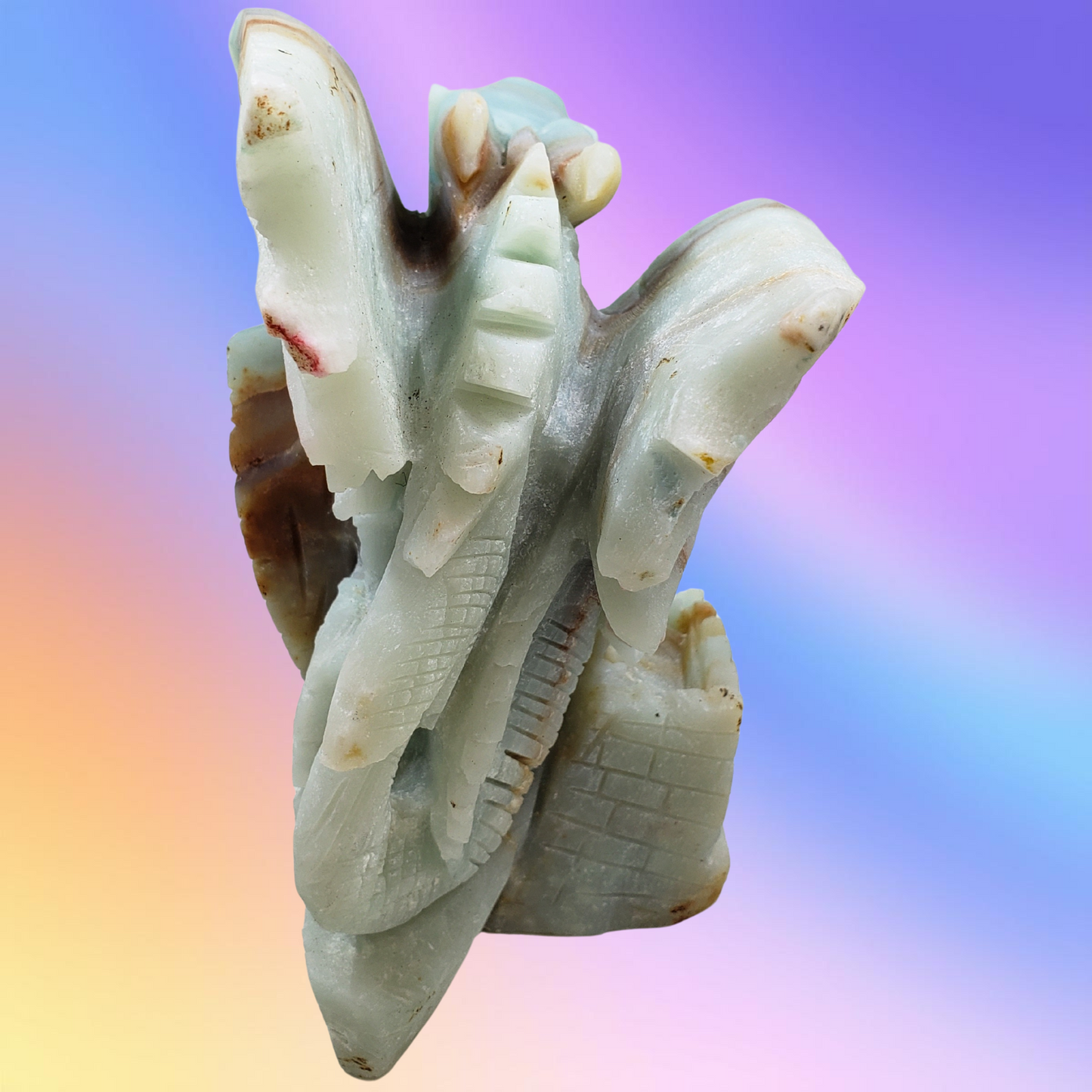 Amazonite Dragon Carving